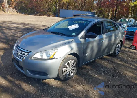 2013 Nissan Sentra S из США, поврежденный, VIN 3N1AB7AP9DL771605
